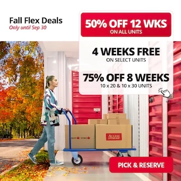 Access Storage - Uxbridge - Port Perry Promotion